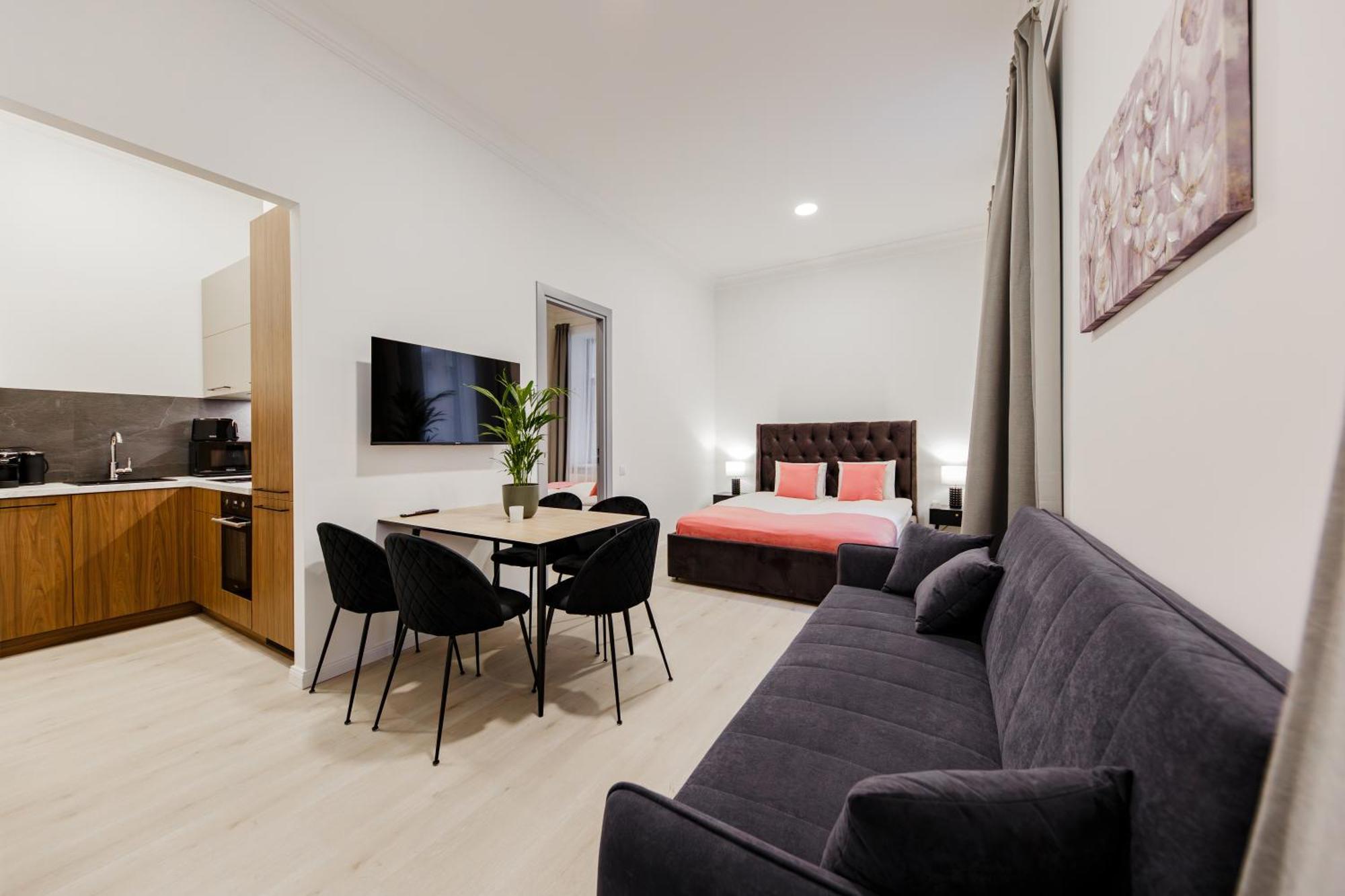 Rigaapartment Elizabetes 22 Self-Service Aparthotel Pokoj fotografie