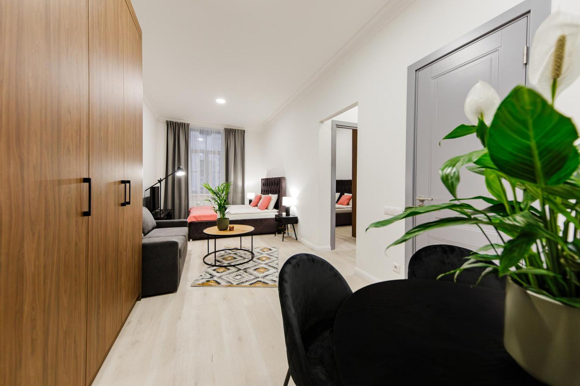 Rigaapartment Elizabetes 22 Self-Service Aparthotel Pokoj fotografie